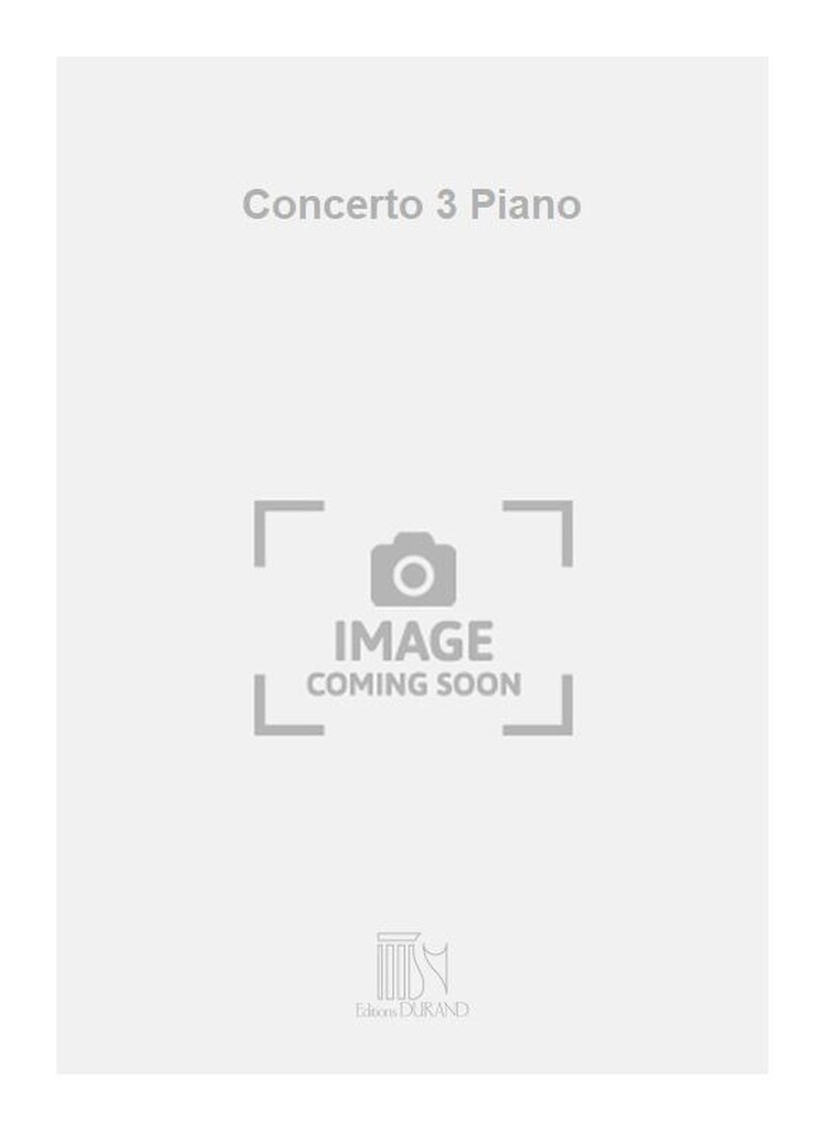 Concerto 3 Piano